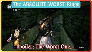 The Absolute Worst Rings in Dark Souls