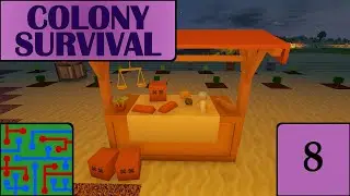 Big Merchant Hub | Colony Survival v0.15 | Episode 8