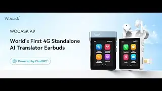 Wooask A9 Translation Earbuds Real Time