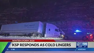 Kentucky State Police work long hours as Commonwealth covers from winter storm