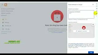 Blogspot Tubes : How To Un-Lock Request For My Blogger.com Website is Locked