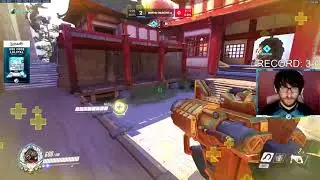HARBLEU HAMMOND + ROADHOG GAMEPLAY OVERWATCH SEASON 26 TOP 500