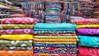 Pure wax batik🔥Bandhani suits#viral #batik #bandhani #fashion #onlineshopping   #katranmarketdelhi