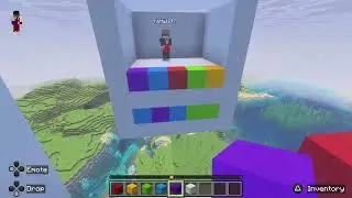 Minecraft colour match game