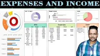 Excel में Income और Expense कैसे Track करें | Personal Finance Excel Tutorial
