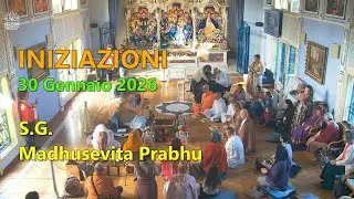 Iniziazioni - S.G. Madhusevita Prabhu - [30/01/2026]