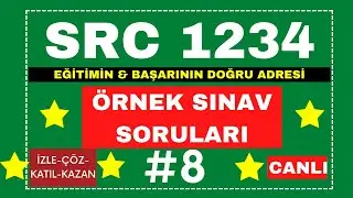 #SRC1 #SRC2 #SRC3 #SRC4 &Ouml;RNEK SINAV SORULARI 2023 #08