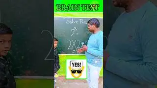 solve this question/Brain test part 72 #education #trend #shortsfeed #mathe