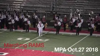 MPA Marching RAMS October 27 2018