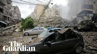Footage shows aftermath of Israeli strikes on Beirut
