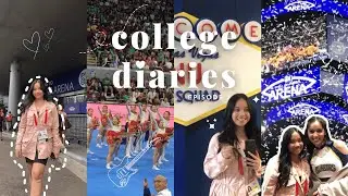 college diaries: ep. 07 🌸 uaap season 86 cheerdance competition | ph 2024