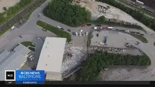 Possible human remains found at recycling center in Baltimore County
