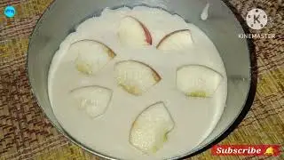 🍏🍎 Easy Home Made Eggless Apple Cake ||Make Apple Cake Very Easily||Shiuli's Kitchen