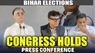 Congress holds Press Conference post 1st phase of voting in Bihar | Bihar Elections 2025| BJP