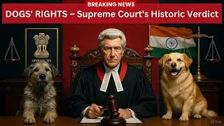 &ldquo;Supreme Court Judgment on Pet & Stray Dogs in India 2025 ⚖️🐕&rdquo;