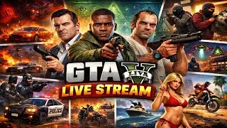 Aaj GTA V Live Hai 🔴 | End Tak Dekhna 😎🔥
