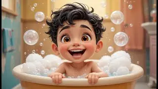 🎵 Fun Bath Song for Kids  Sing Along While Getting Clean! 🚿  Kids Songs USA