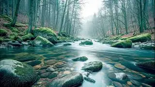 Flowing River Sound for Deep Sleep | Calm Nature Noise for Wellness and Sleep Aid