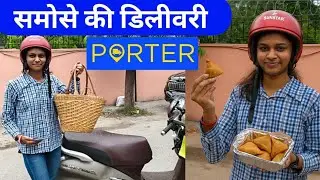Porter Bike Delivery Earnings || Noida to Greater Noida || Porter Girl Rider || Tanu Paul Vlogs