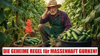 Nur EINE Regel – und Gurken explodieren vor Ertrag! 99 % aller Gärtner ruinieren sie