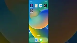Demo video for App Tracking Transparency permission request