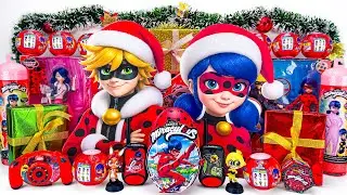 Miraculous Ladybug Toys Collection ASMR Unboxing Review | Mystery Cat Noir & Ladybug Surprise Boxes