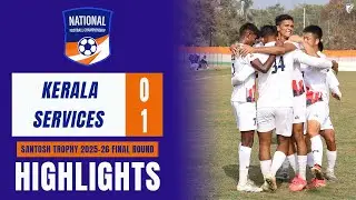 Services 1-0 Kerala I Santosh Trophy 2025-26 Финальный раунд | Группа B | Обзор матча