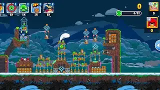 Level 9-10 &ndash; Angry Birds Friends No Power-Up Challenge (T-1680) | 3 Stars Gameplay &ndash; Jan 10