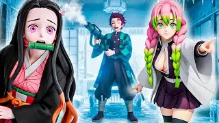 Home Ice Rink DIY! TANJIRO Builds Dream Skating Track After Being Mocked | Kimetsu no Yaiba