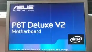 ✔♻ Tutorial actualizar BIOS Asus P6T Deluxe V2  x58✔♻