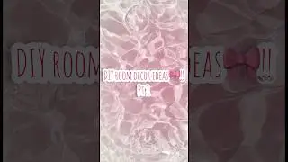 Aesthetic room decor!!🎀🫶🏻 #youtubeshorts #aesthetic #diy #roomdecor #ideas #easy #room #ucantry