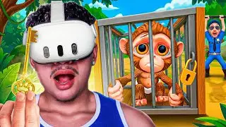 FINALMENTE DESCOBRI COMO SOLTAR O MACAQUINHO DO ZOOLÓGICO 