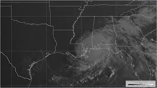 1985 Elena - 1 Kilometer Resolution Visible Satellite Imagery Animation (HD 1920x1080)