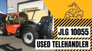 Used Telehandler | 2017 JLG 1055 Telehandler | Leavitt Machinery [USED EQUIPMENT] 1-888-247-0567