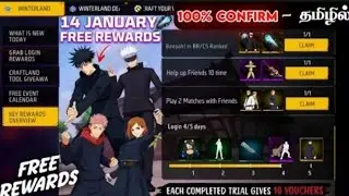JUJUTSU KAISAN COLLABORATION FREE REWARDS LIKE SUBSCRIBE KAVI TAMIL GAMING