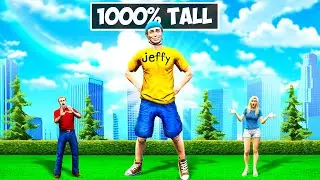 Jeffy Got 100% TALL In GTA 5!
