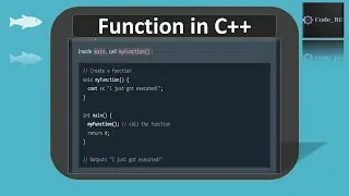 Function in C++