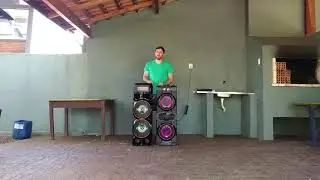 JBL Party Expert x LG RN9 área externa.