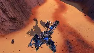 Robocraft ostrich vs cosmega ostrich