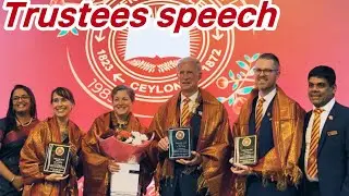 Jaffna College Legacy and Vision | Trustees Speech at UK Alumni Dinner 🇬🇧 அறம் காவலர்கள் உரை 