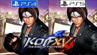 The King of Fighters XV PS4 vs PS5 - Graphics Comparison - Framerate - Loading Times - 4k
