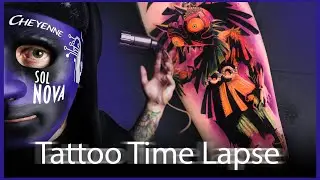 TATTOO TIME LAPSE | HORRORKID ZELDA | MICHAEL KOSCHEL ART