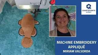 Miriam Valsorda - Machine Embroidery Appliqu&eacute;