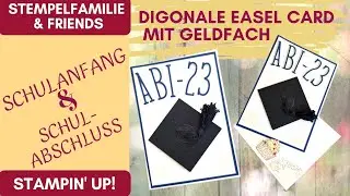 Anleitung - Diagonale Easel  Card - Produktpaket Runde Sache - Stampin'Up!
