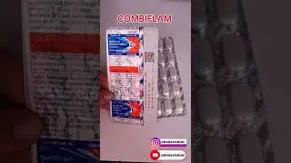 combiflam tablet use ibuprofen + paracitamol #painkiller #painrelief #medicine #shorts drx severon