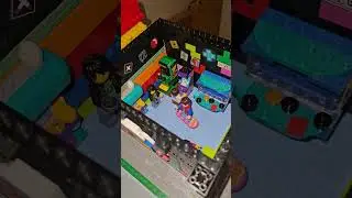 #LegoShorts Retro Arcade Emporium interior gameroom #legocity #ytshorts #legocitybuild (1/8/26)