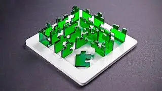 Fitting 19 Jigsaw Corner Pieces in a square = Impossible!?