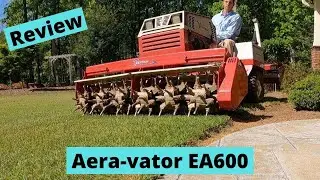 Самая простая аэрация газона // Обзор аэратора Ventrac EA600 // Ventrac 4500Z