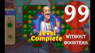 Homescapes Level 99 - [14 moves] [2022] [HD] solution of Level 99 Homescapes[No Boosters]