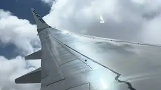 Ryanair 737 MAX 8-200 Takeoff from Bristol